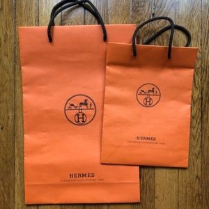 Hermes Shopping Bags